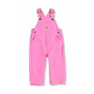 Toddler Pink Carhartt Overalls, 24 Months